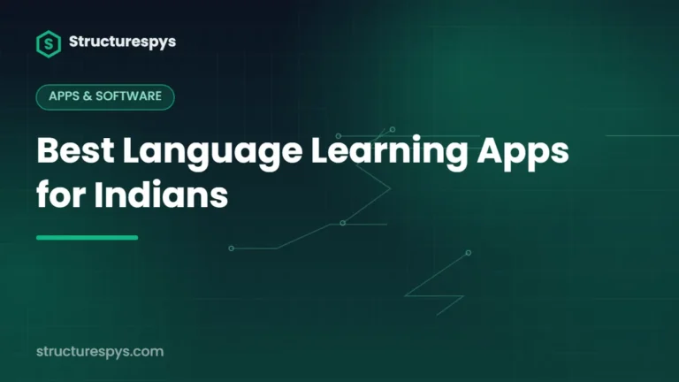 Best Language Learning Apps for Indians — Structurespys
