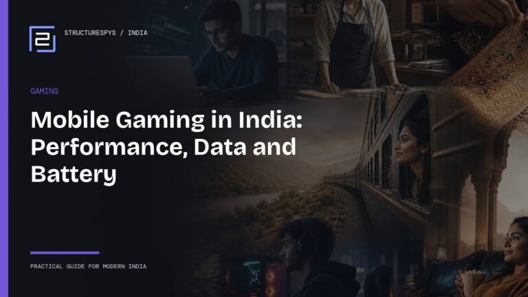 Mobile Gaming in India: Performance, Data and Battery Tips — Structurespys