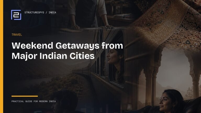 Weekend Getaways from Major Indian Cities: A Route-First Planning Guide — Structurespys