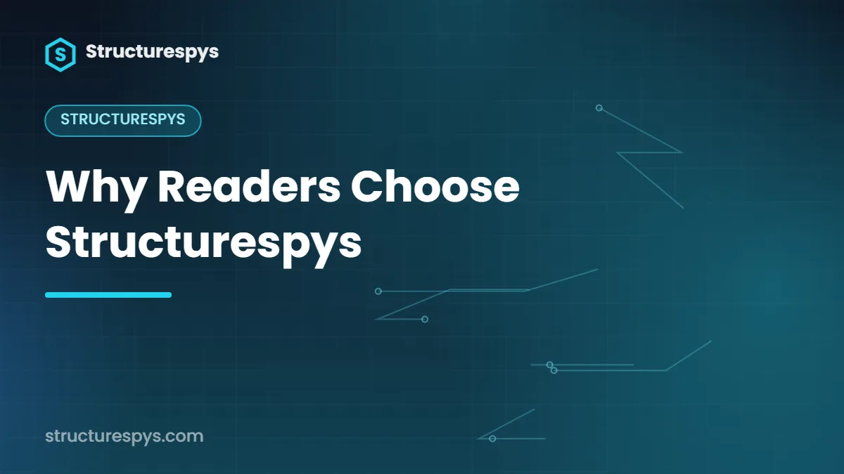 Why Readers Choose Structurespys — Structurespys